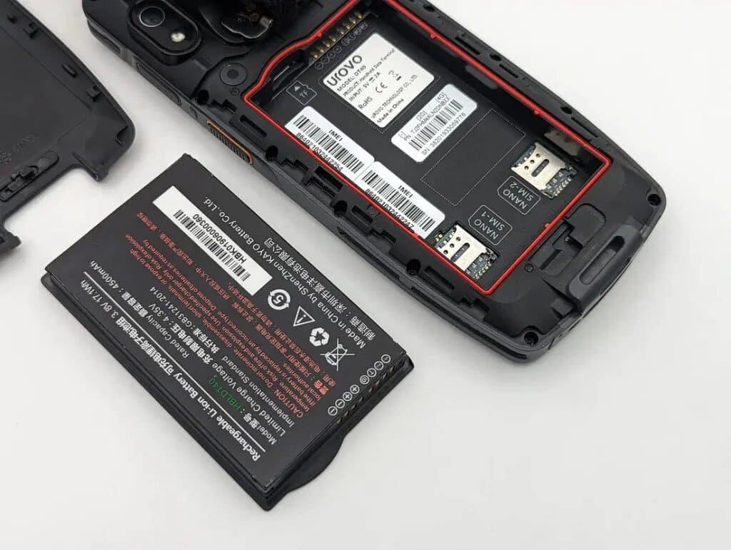 urovo dt 40 аккумулятор